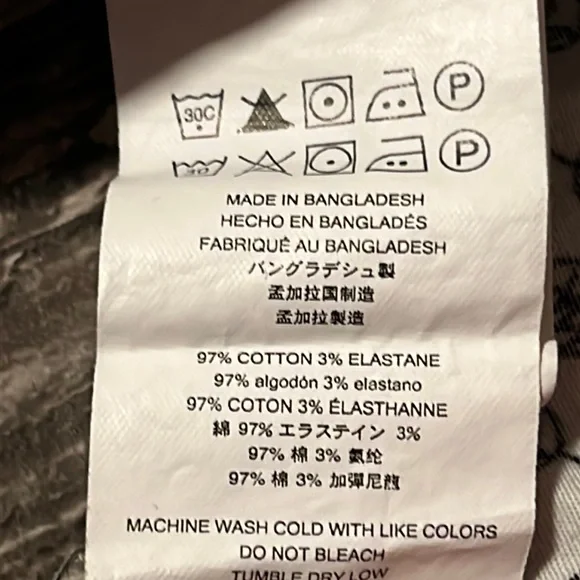 Michael Kors Slim Fit Logo Button-Down - Picture 6 of 6